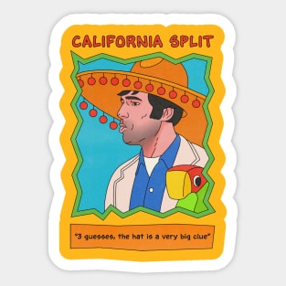 California Split Sticker